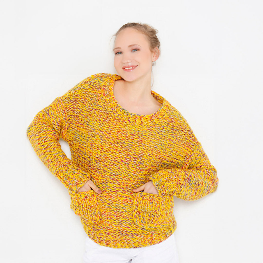 pullover with pockets