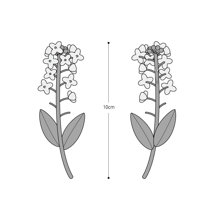 菜の花のブローチ