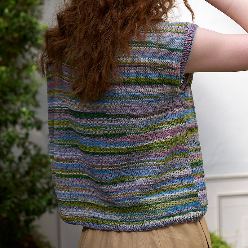 Tier-dyed pullover