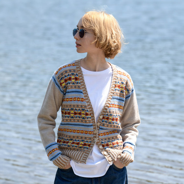 fair isle cardigan