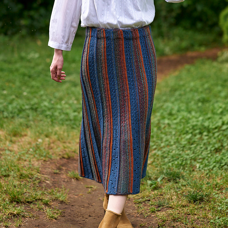 crochet long skirt