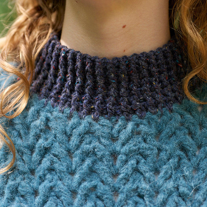 crochet pullover