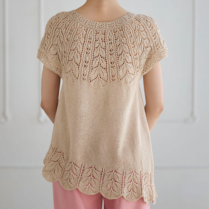 irregular hem pullover